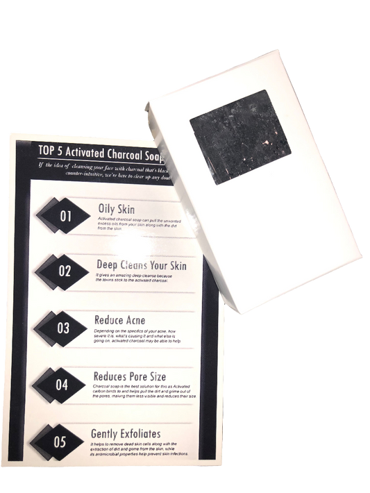 Charcoal Black Soap
